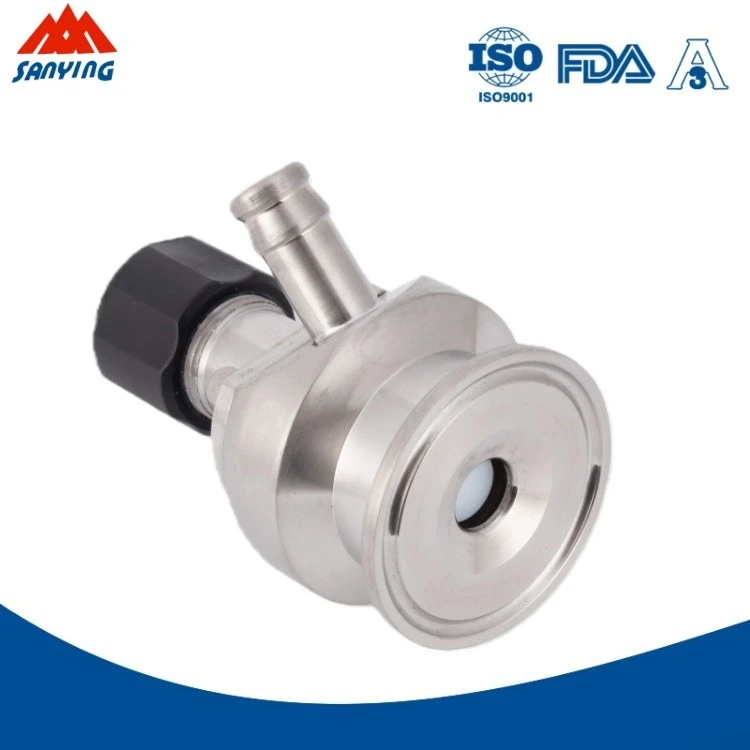 Manual Sanitary Sample Valve With Hose Connector high quality