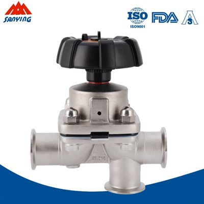 Valv tad-Dijaframma Sanitarju 3 Way Manwal