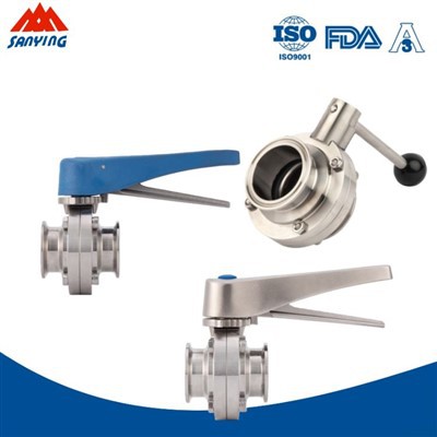 Valv tal-farfett Sanitarju Manwali kklampjat