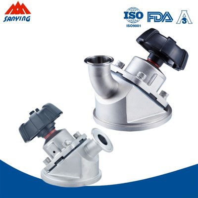 Valv tad-dijaframma tal-qiegħ tat-tank manwali sanitarji